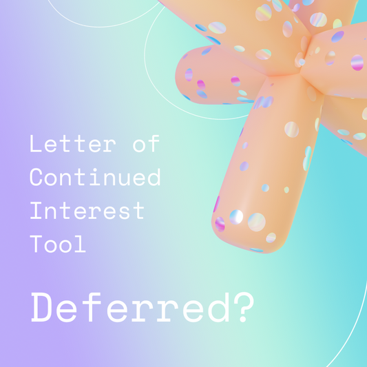 Letter of Continued Interest Tool